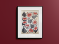 Figs Frameless Canvas Print 30x40cm