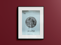 La Luna Canvas Print 30x40