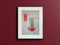 Noodles Canvas Print 30.3x42.3cm