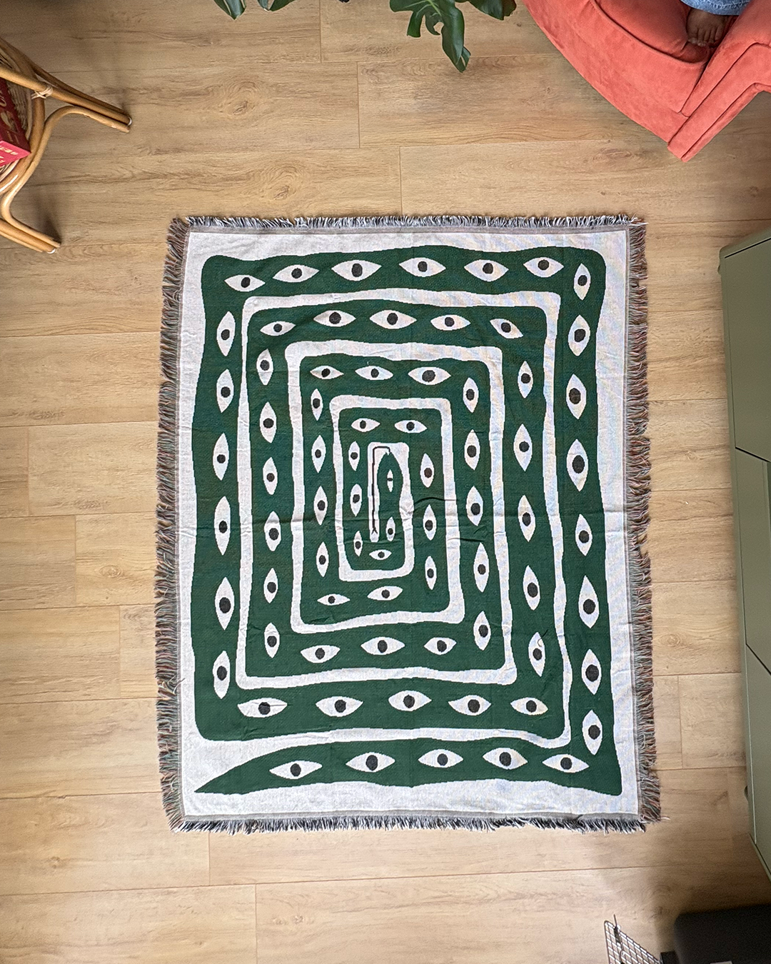 Eye Maze Throw Blanket