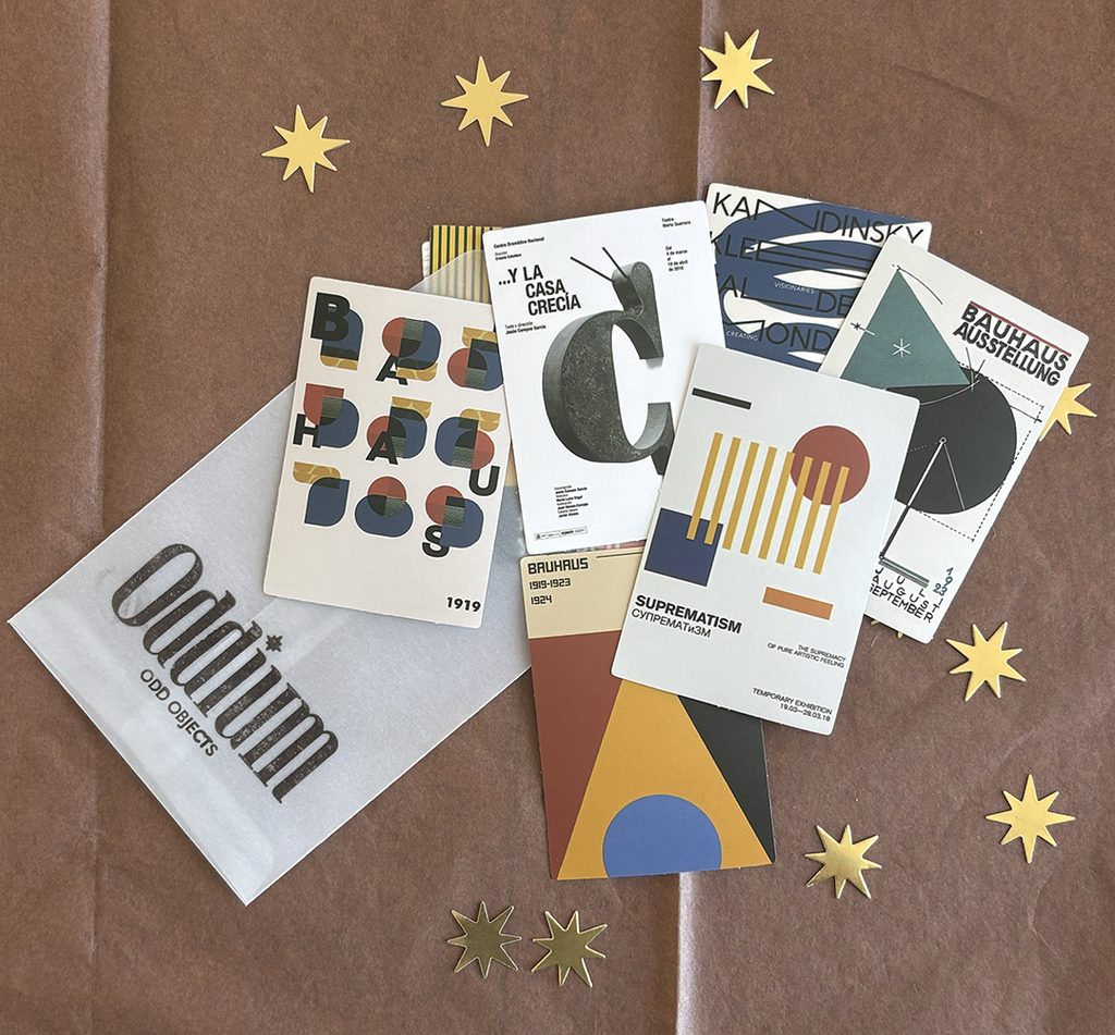 Bauhaus Vinyl Stickers 10Pcs