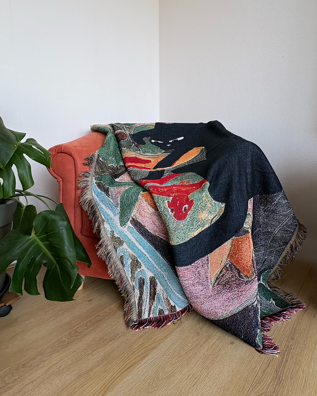 Kitty Throw Blanket