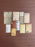 Scrapbooking Retro Paper Stickers 11pcs